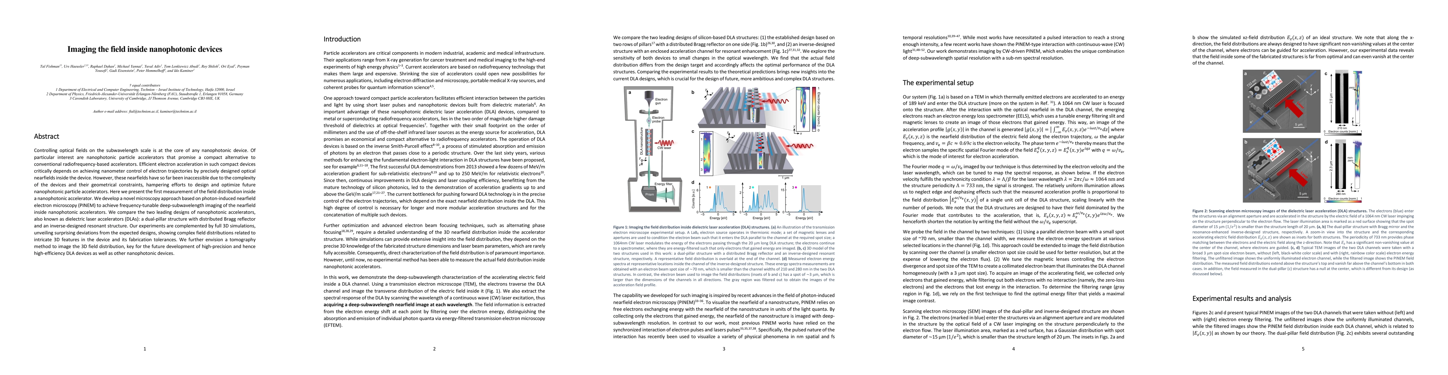 Thumbnail for Imaging the field inside nanophotonic devices