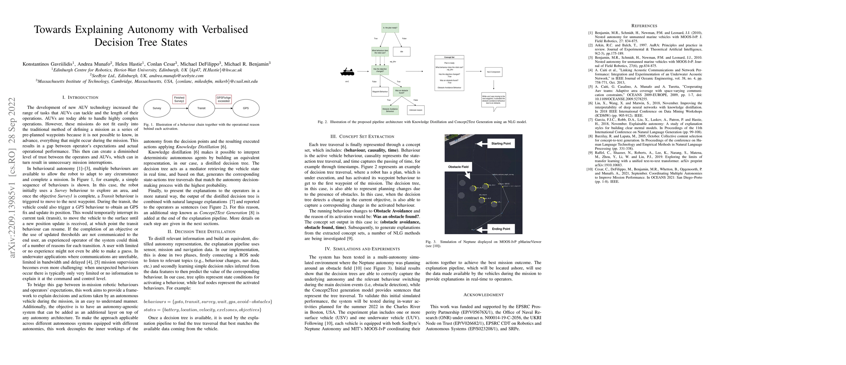 Thumbnail for Towards Explaining Autonomy with Verbalised Decision Tree States