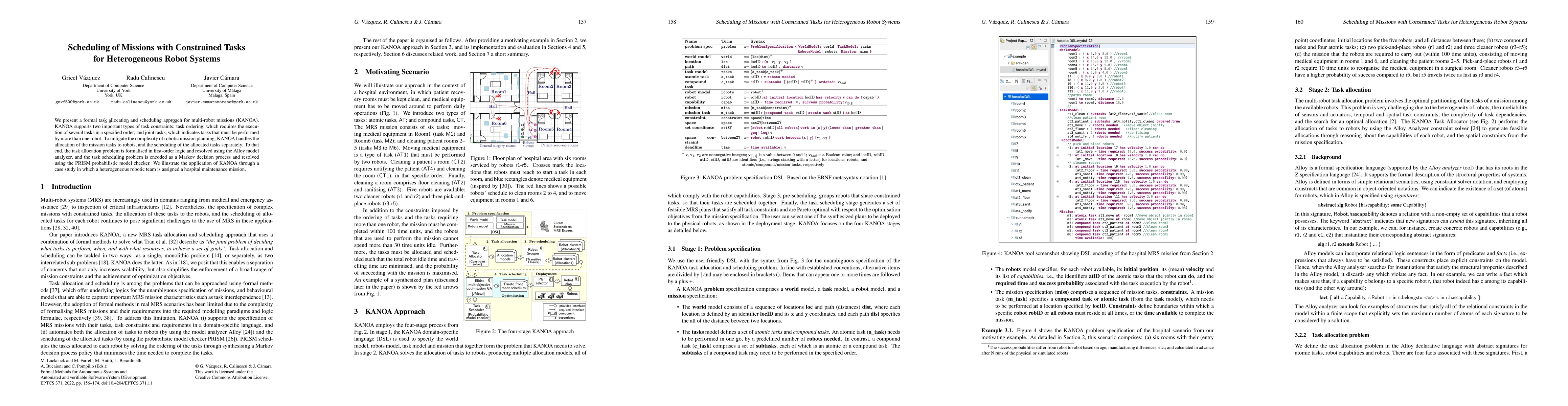 Thumbnail for Scheduling of Missions with Constrained Tasks for Heterogeneous Robot
  Systems