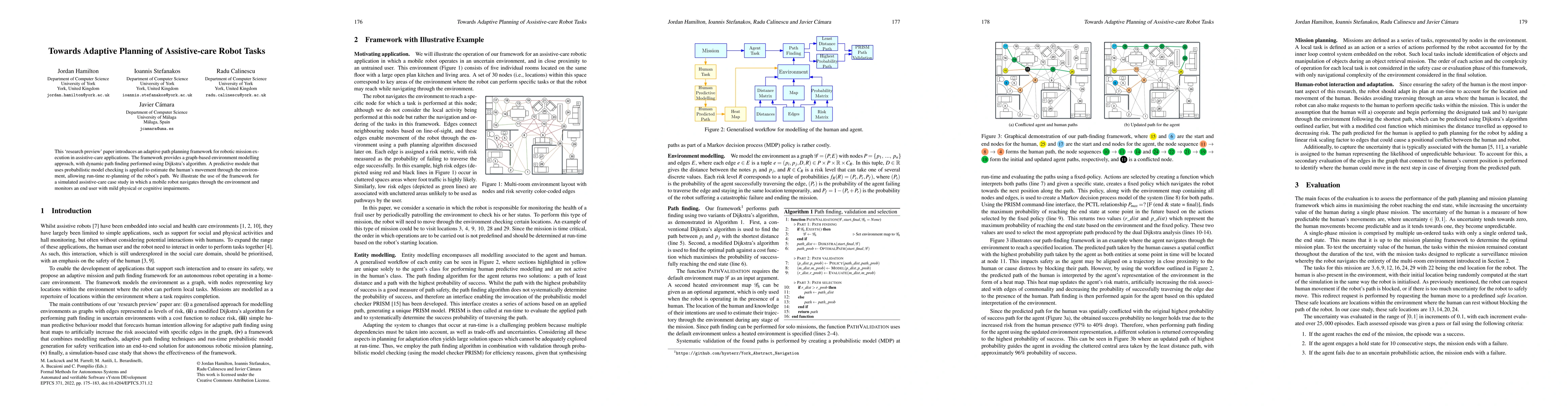 Thumbnail for Towards Adaptive Planning of Assistive-care Robot Tasks