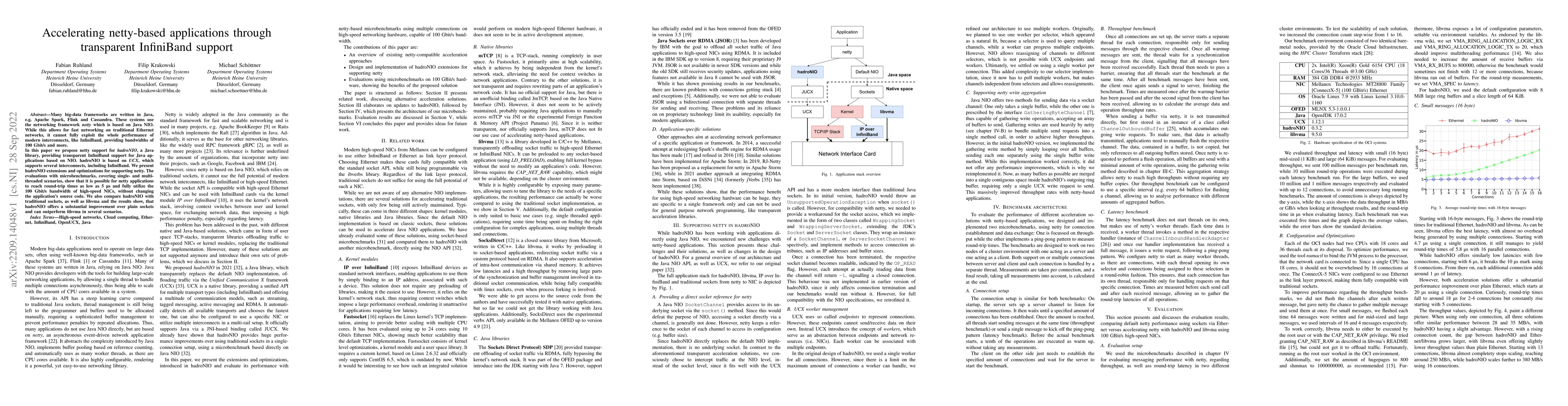 Thumbnail for Accelerating netty-based applications through transparent InfiniBand
  support