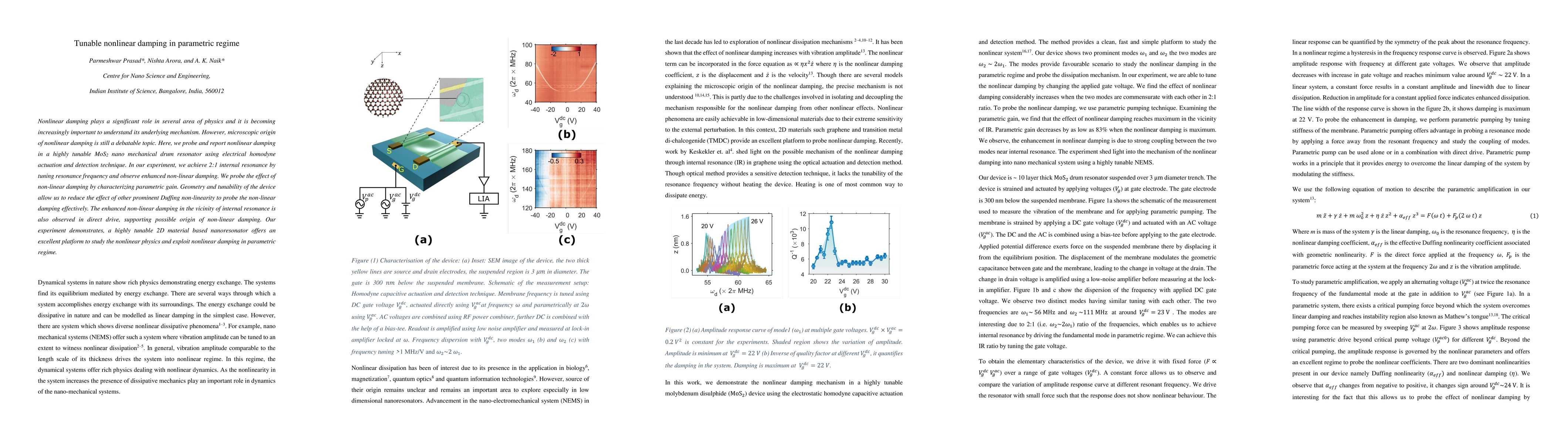 Thumbnail for Tunable nonlinear damping in parametric regime