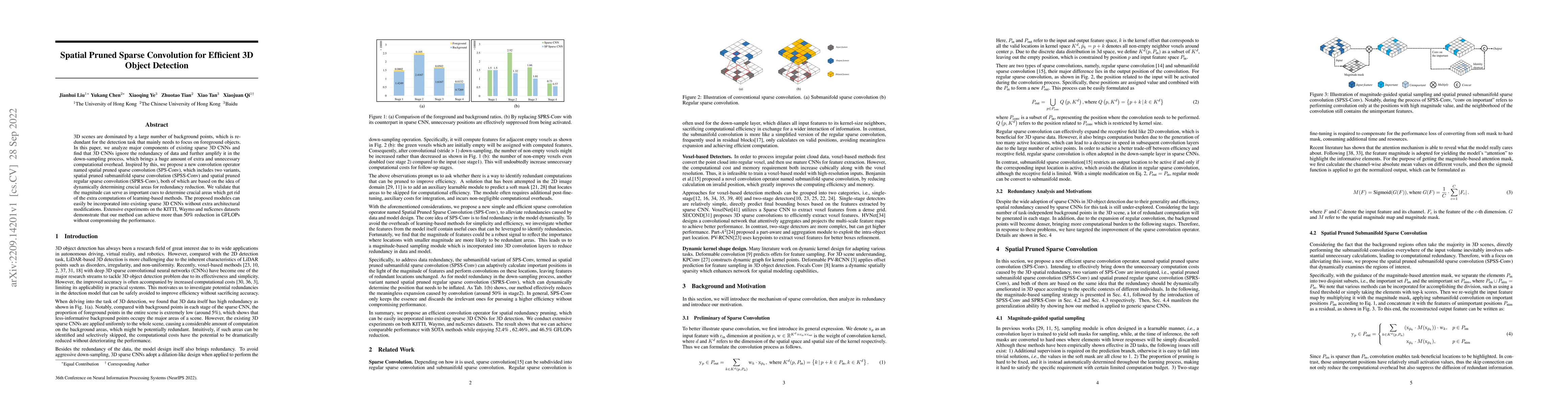 Thumbnail for Spatial Pruned Sparse Convolution for Efficient 3D Object Detection