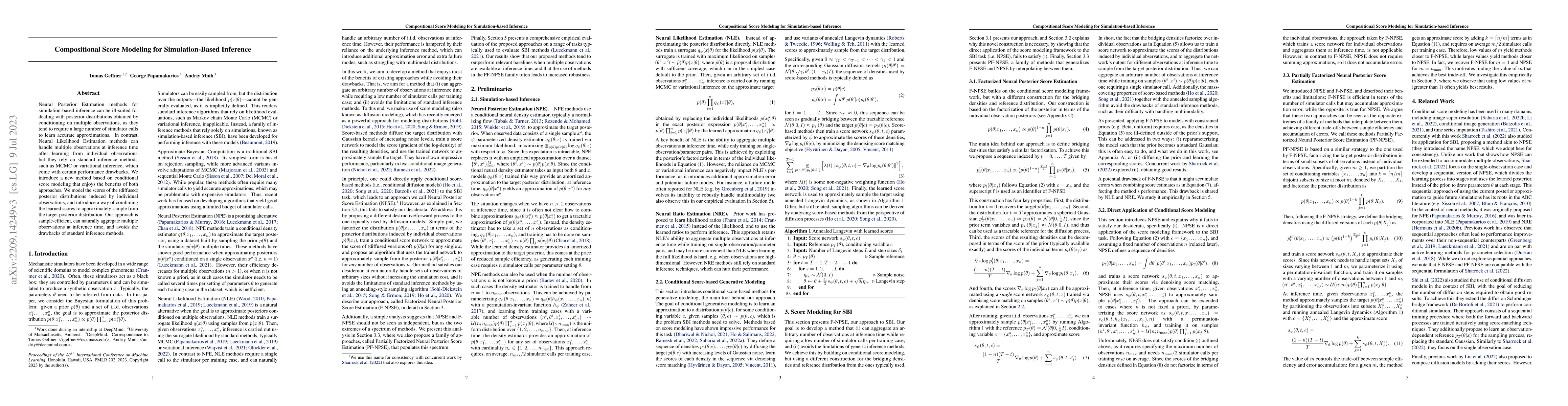 Thumbnail for Compositional Score Modeling for Simulation-based Inference