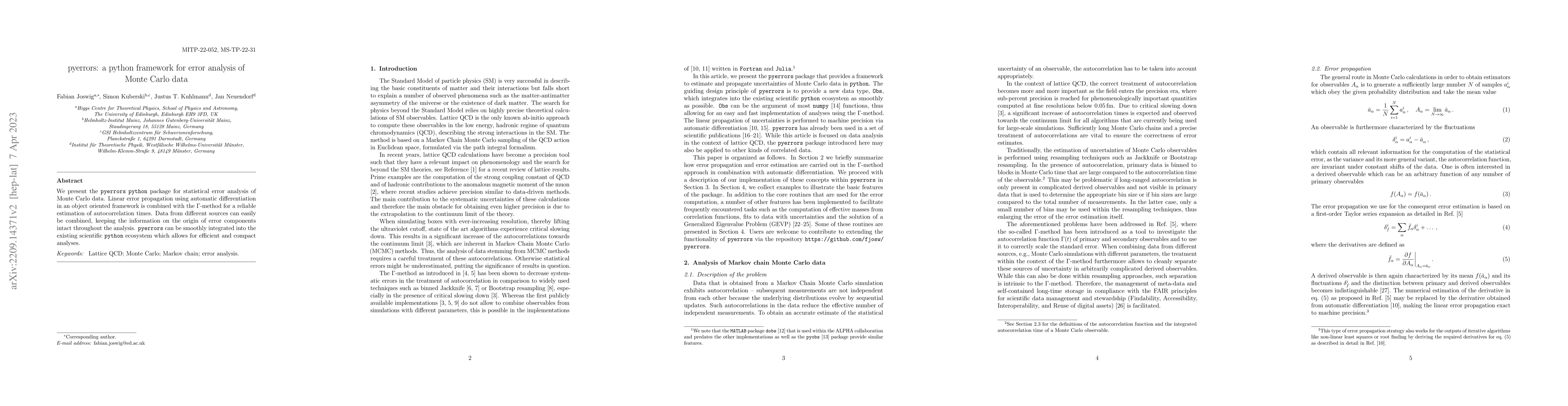 Thumbnail for pyerrors: a python framework for error analysis of Monte Carlo data