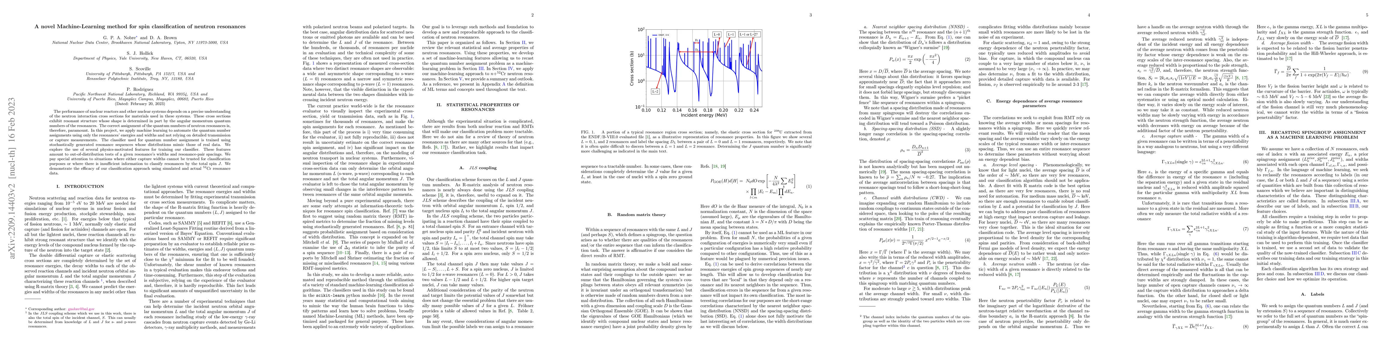 Thumbnail for A novel Machine-Learning method for spin classification of neutron
  resonances