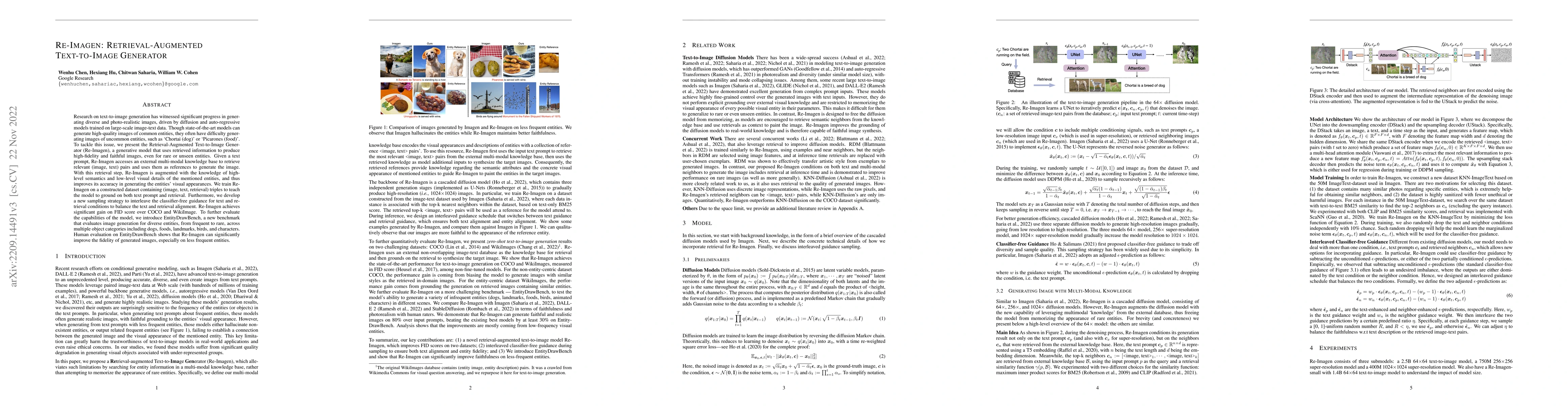 Thumbnail for Re-Imagen: Retrieval-Augmented Text-to-Image Generator