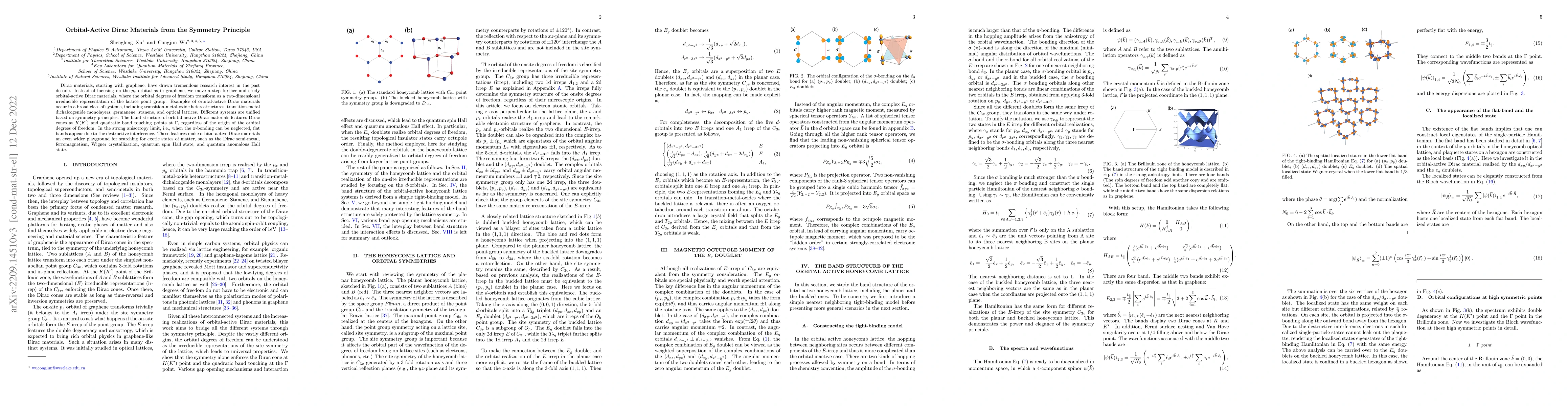 Thumbnail for Orbital-Active Dirac Materials from the Symmetry Principle
