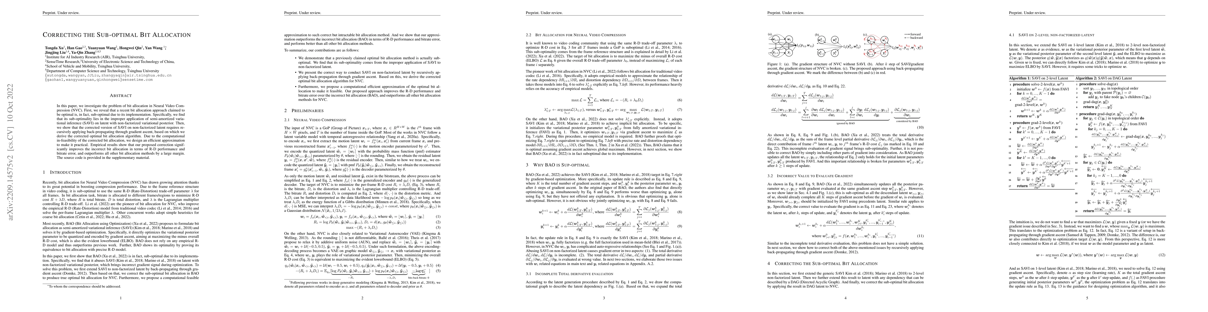 Thumbnail for Correcting the Sub-optimal Bit Allocation