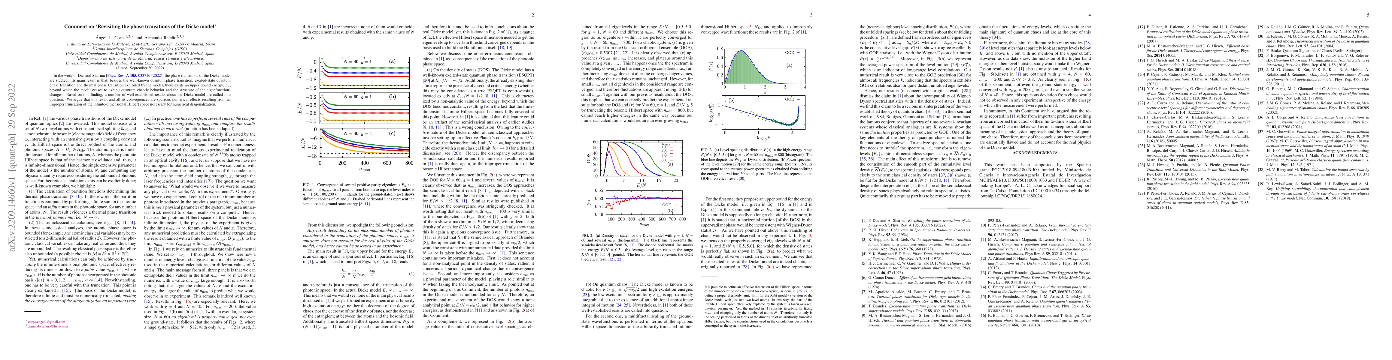 Thumbnail for Comment on 'Revisiting the phase transitions of the Dicke model'