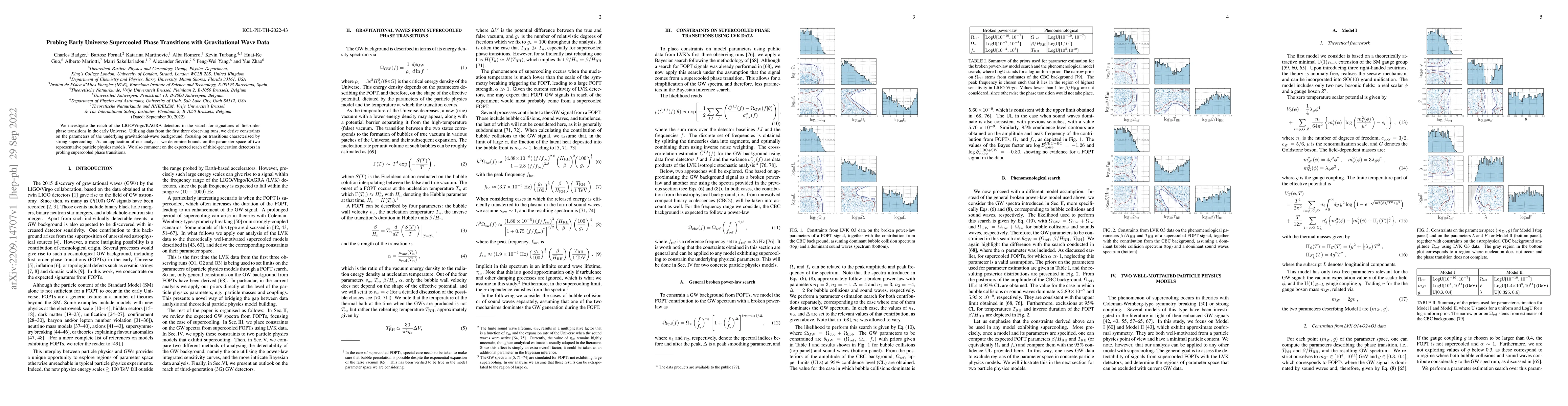 Thumbnail for Probing Early Universe Supercooled Phase Transitions with Gravitational
  Wave Data