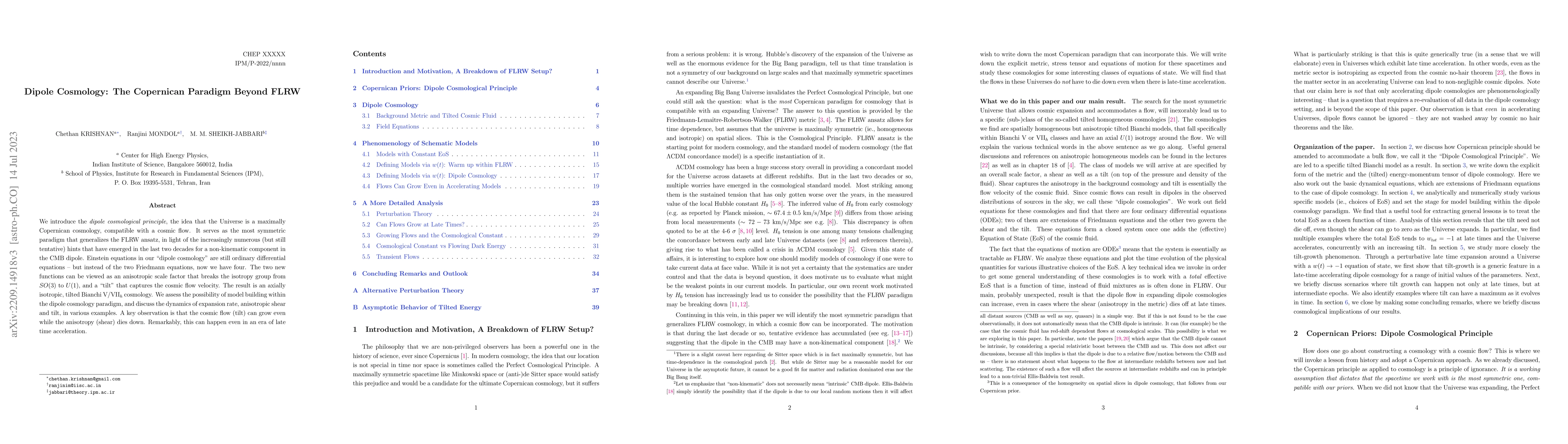Thumbnail for Dipole Cosmology: The Copernican Paradigm Beyond FLRW