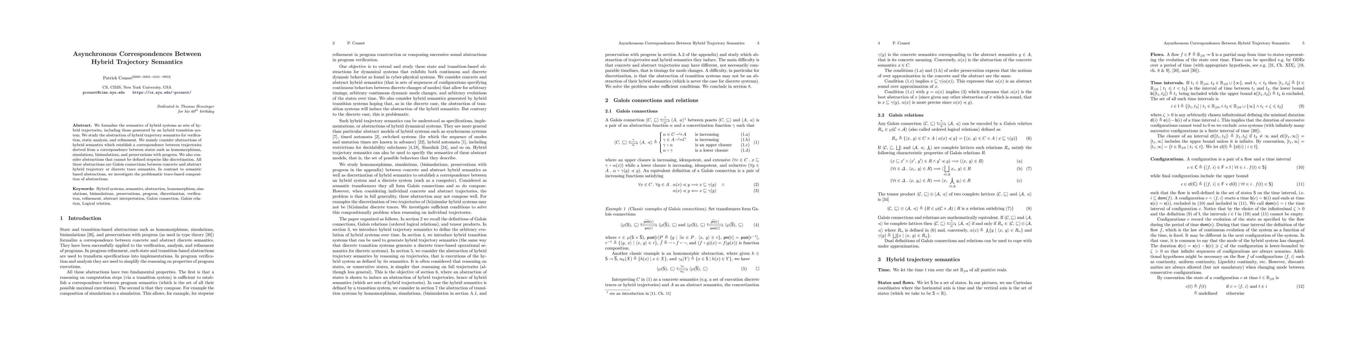 Thumbnail for Asynchronous Correspondences Between Hybrid Trajectory Semantics