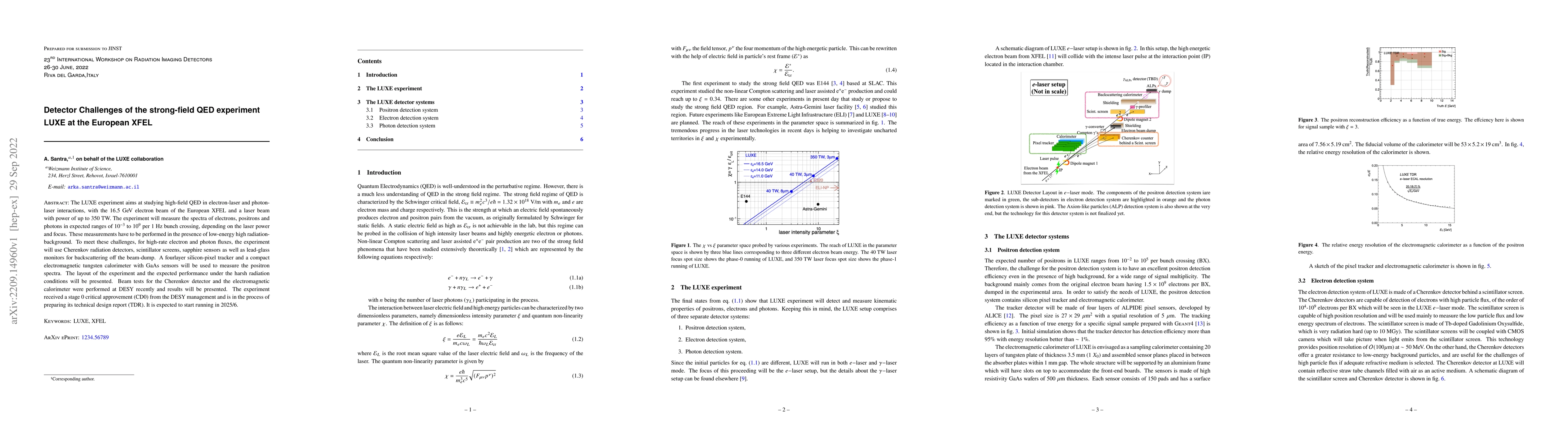 Thumbnail for Detector Challenges of the strong-field QED experiment LUXE at the
  European XFEL