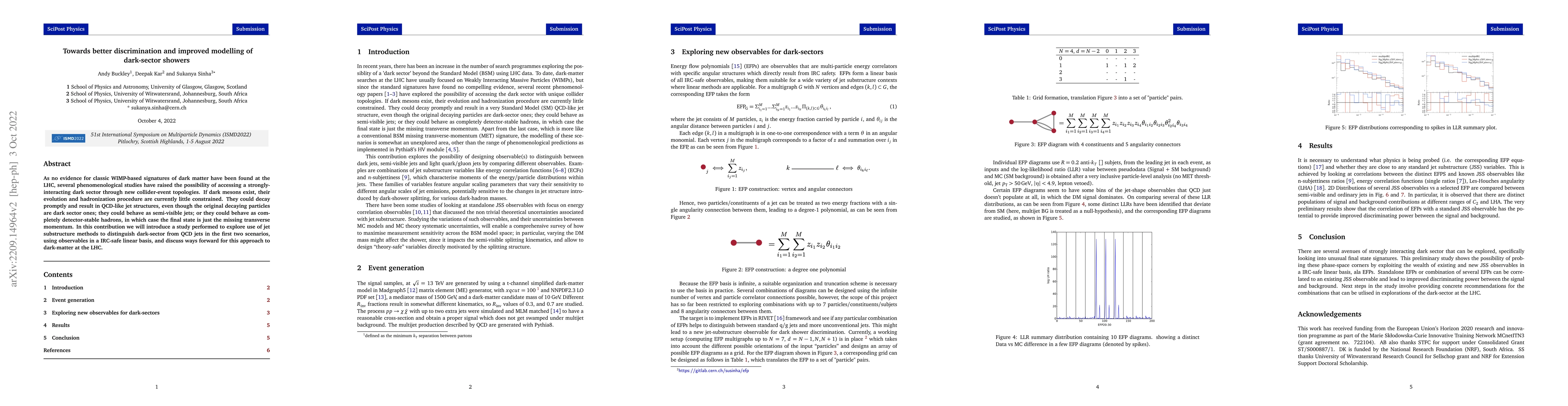 Thumbnail for Towards better discrimination and improved modelling of dark-sector
  showers