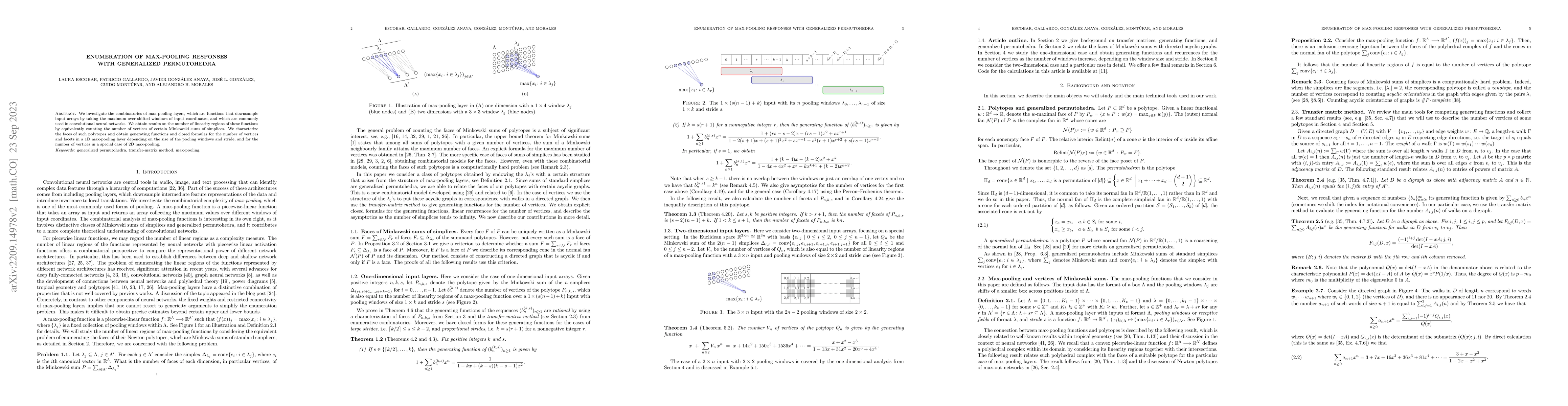 Thumbnail for Enumeration of max-pooling responses with generalized permutohedra