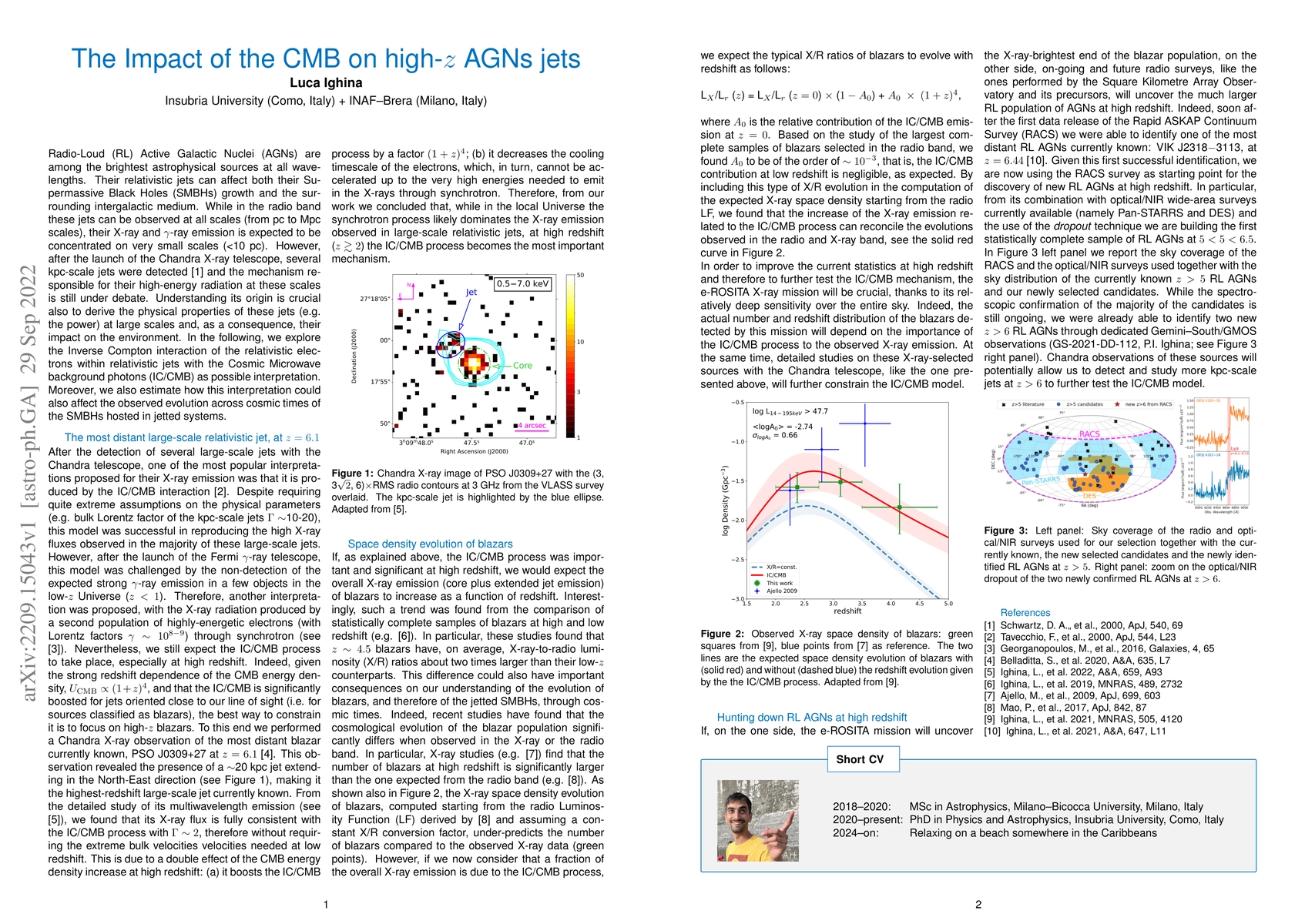 Thumbnail for Impact of the CMB on the evolution of AGNs and their relativisitc jets
  at the highest redshift