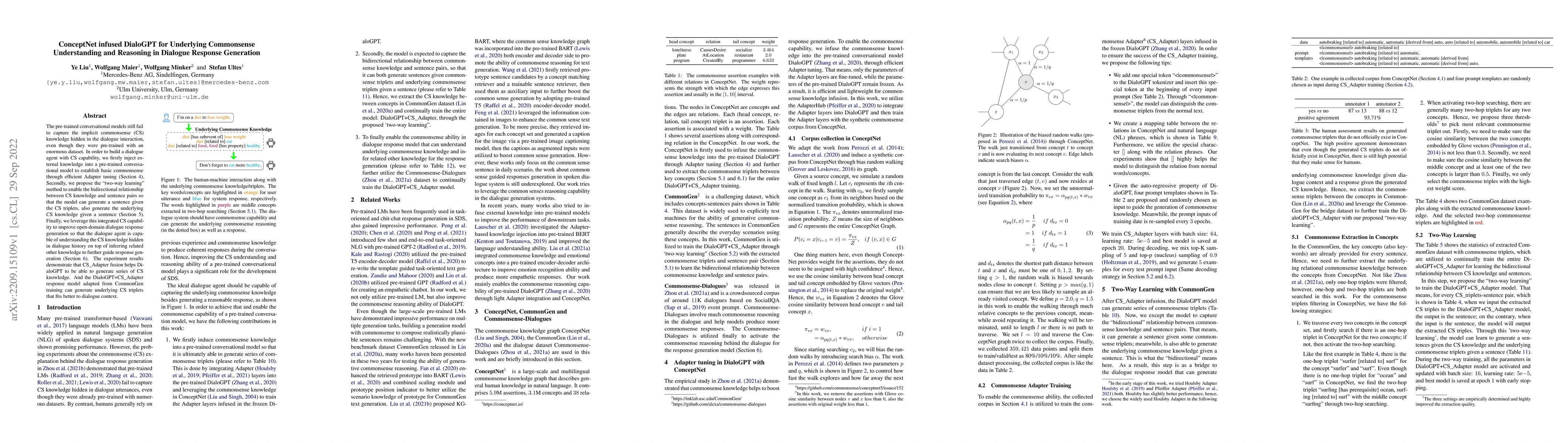 Thumbnail for ConceptNet infused DialoGPT for Underlying Commonsense Understanding and
  Reasoning in Dialogue Response Generation