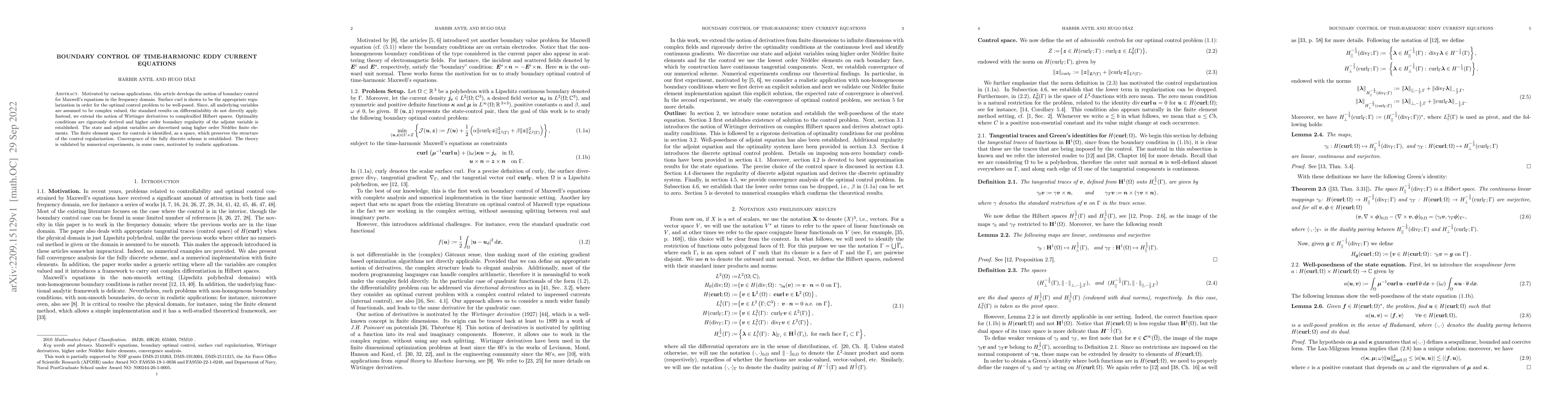 Thumbnail for Boundary control of time-harmonic eddy current equations
