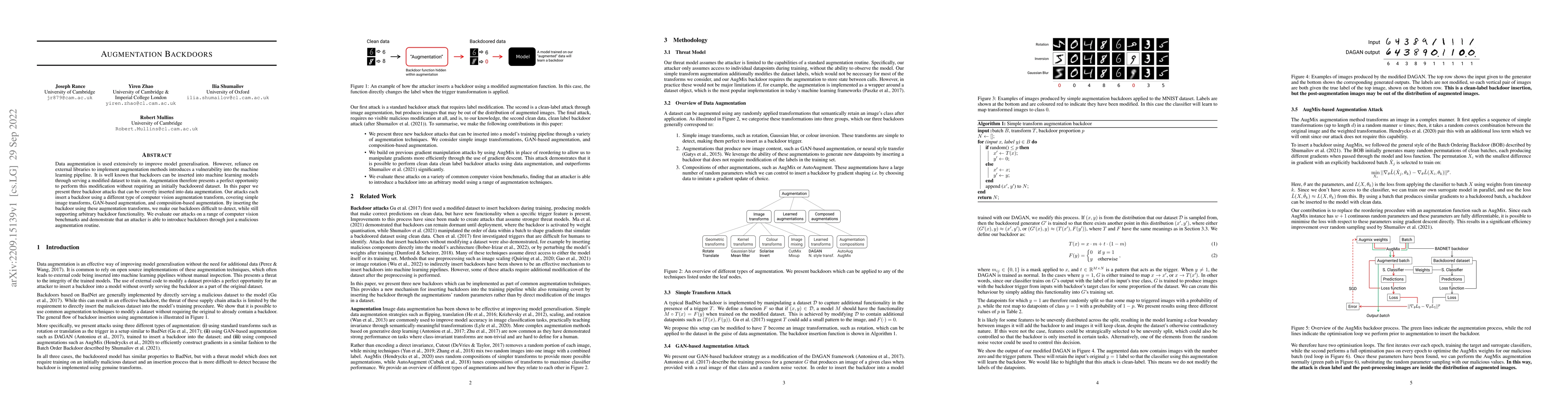 Thumbnail for Augmentation Backdoors