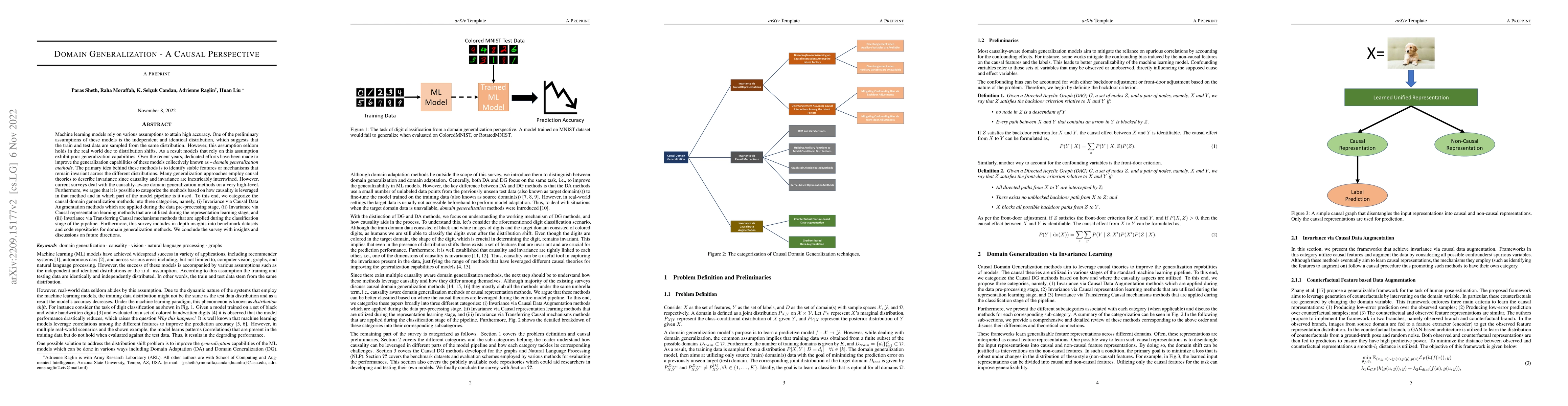 Thumbnail for Domain Generalization -- A Causal Perspective