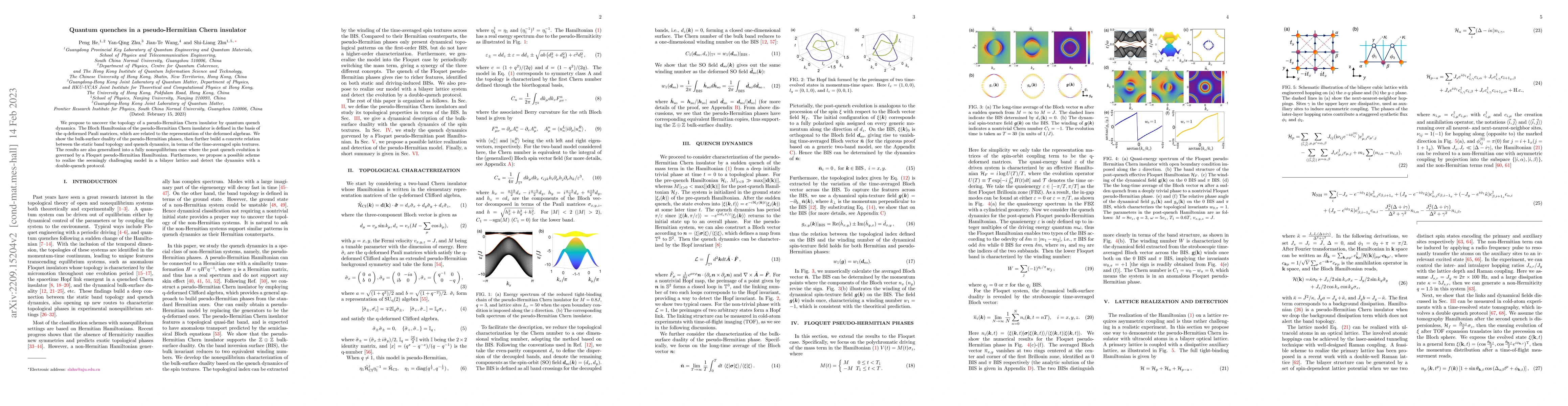 Thumbnail for Quantum quenches in a pseudo-Hermitian Chern insulator