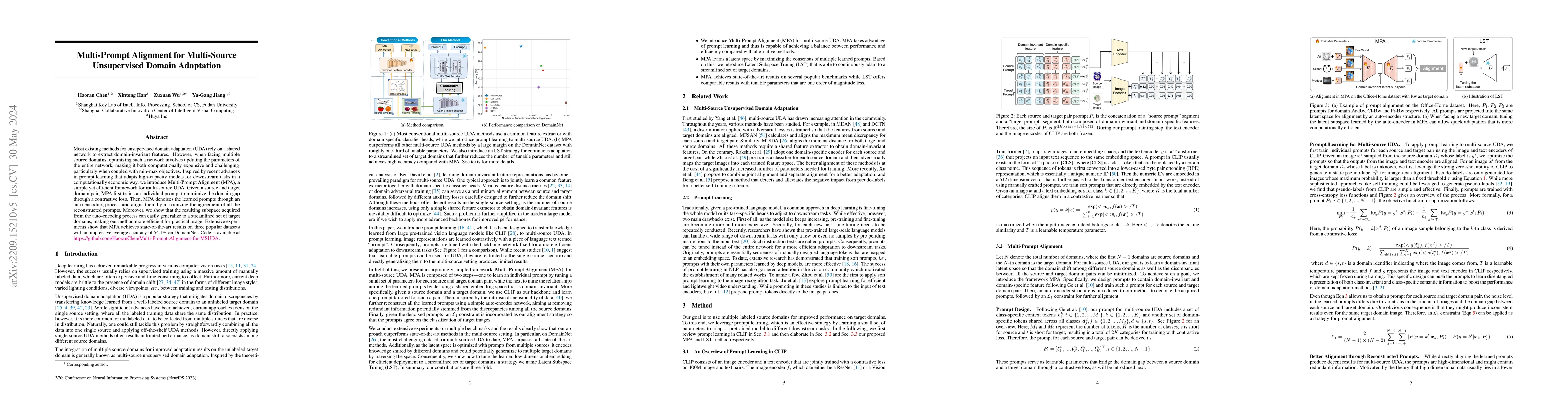 Thumbnail for Multi-Prompt Alignment for Multi-Source Unsupervised Domain Adaptation
