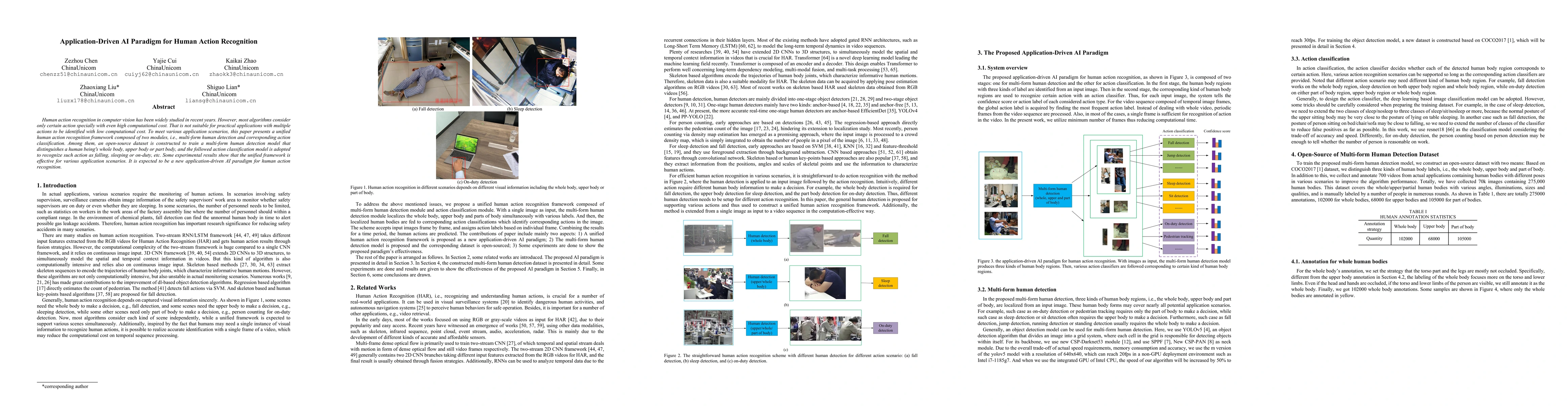 Thumbnail for Application-Driven AI Paradigm for Human Action Recognition