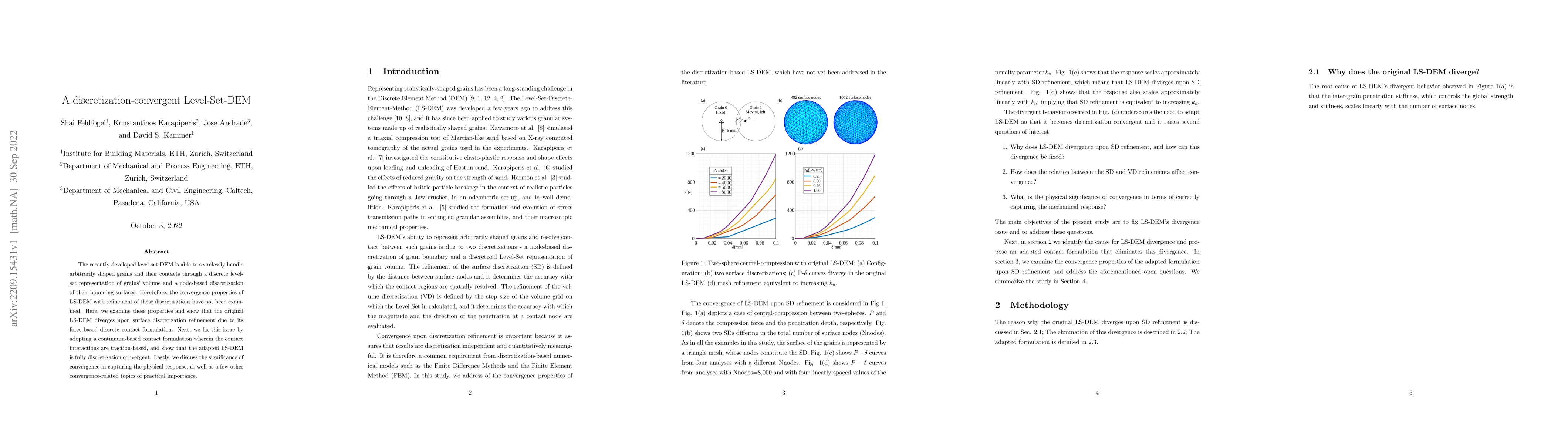 Thumbnail for A discretization-convergent Level-Set-DEM