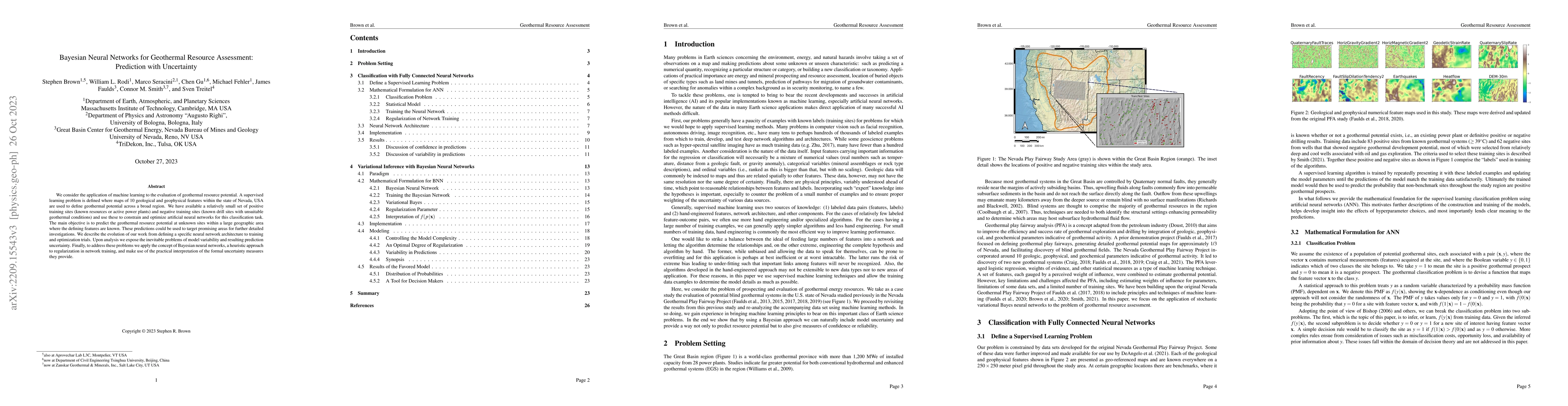 Thumbnail for Bayesian Neural Networks for Geothermal Resource Assessment: Prediction
  with Uncertainty