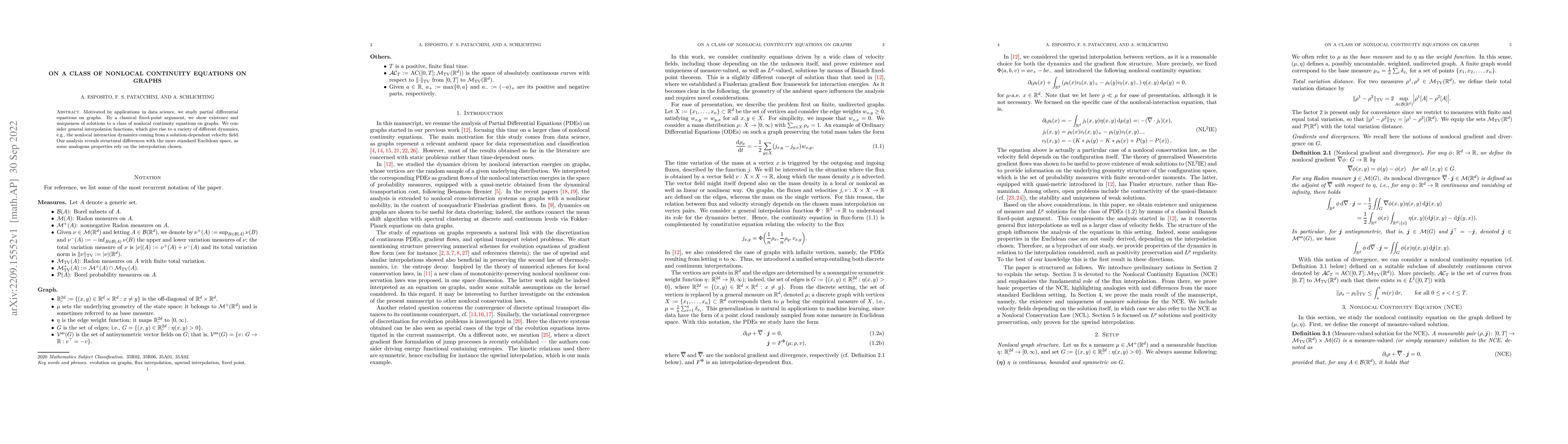 Thumbnail for On a Class of Nonlocal Continuity Equations on Graphs