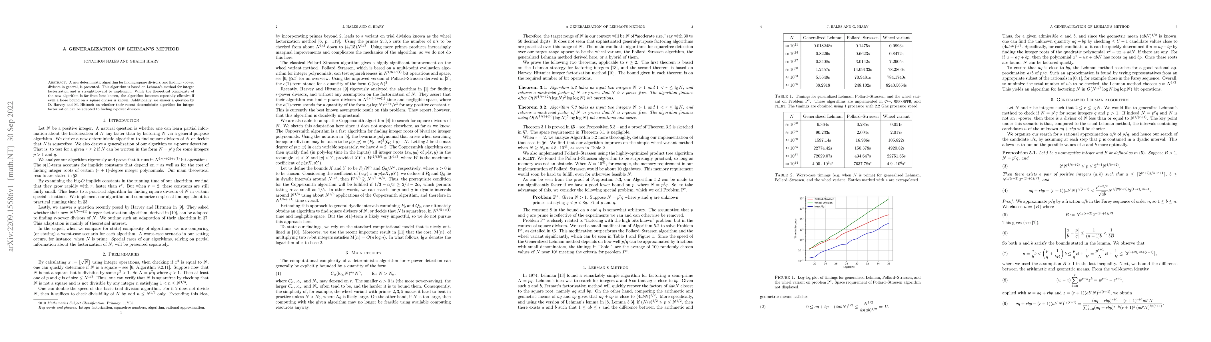 Thumbnail for A Generalization of Lehman's Method