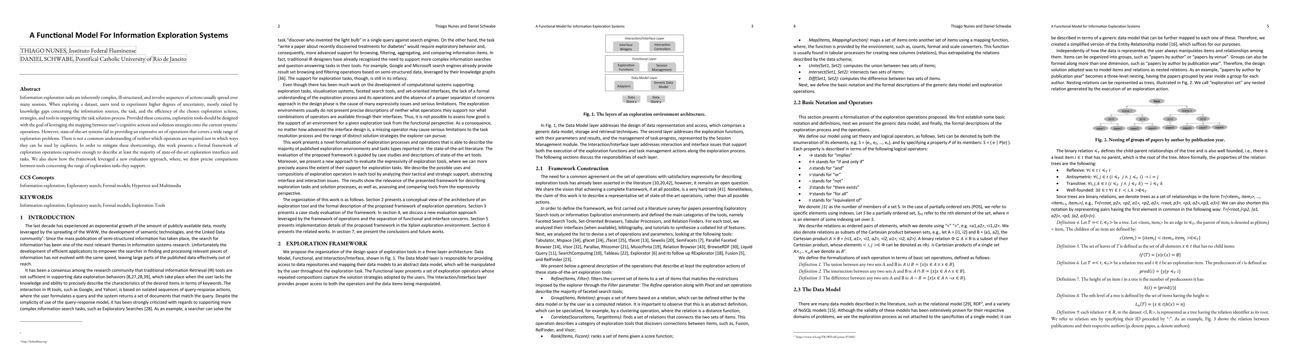 Thumbnail for A Functional Model For Information Exploration Systems