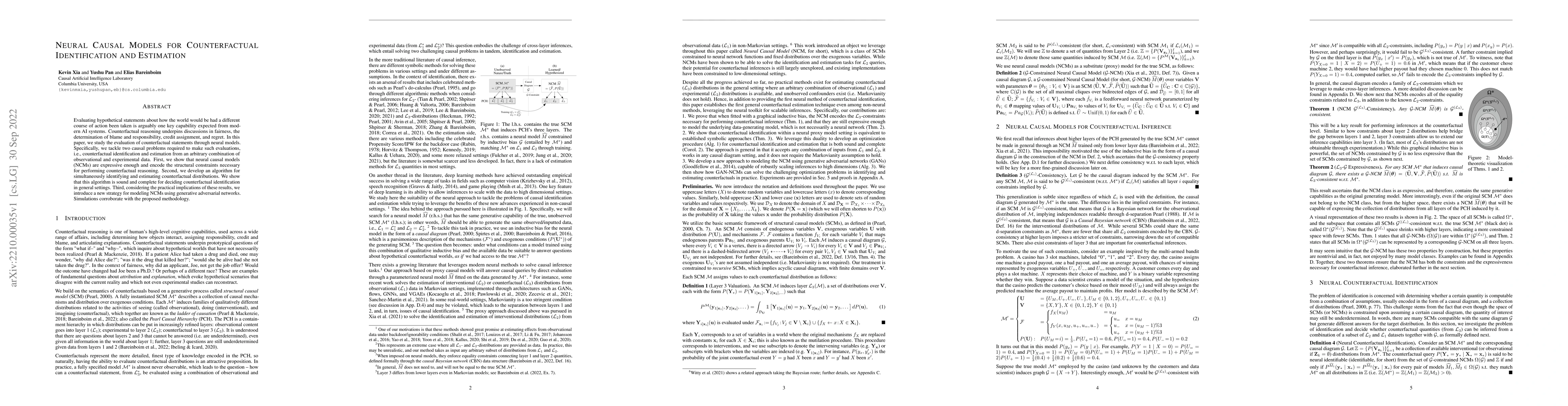 Thumbnail for Neural Causal Models for Counterfactual Identification and Estimation