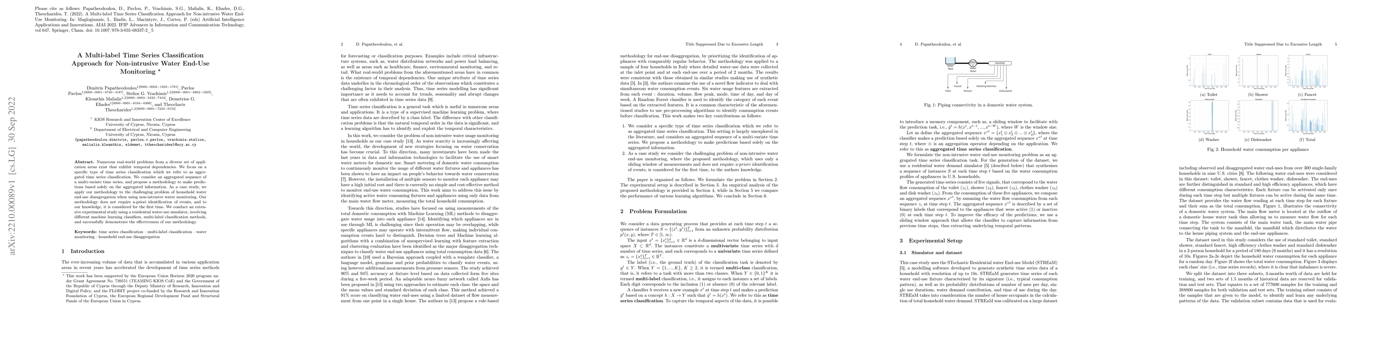 Thumbnail for A Multi-label Time Series Classification Approach for Non-intrusive
  Water End-Use Monitoring