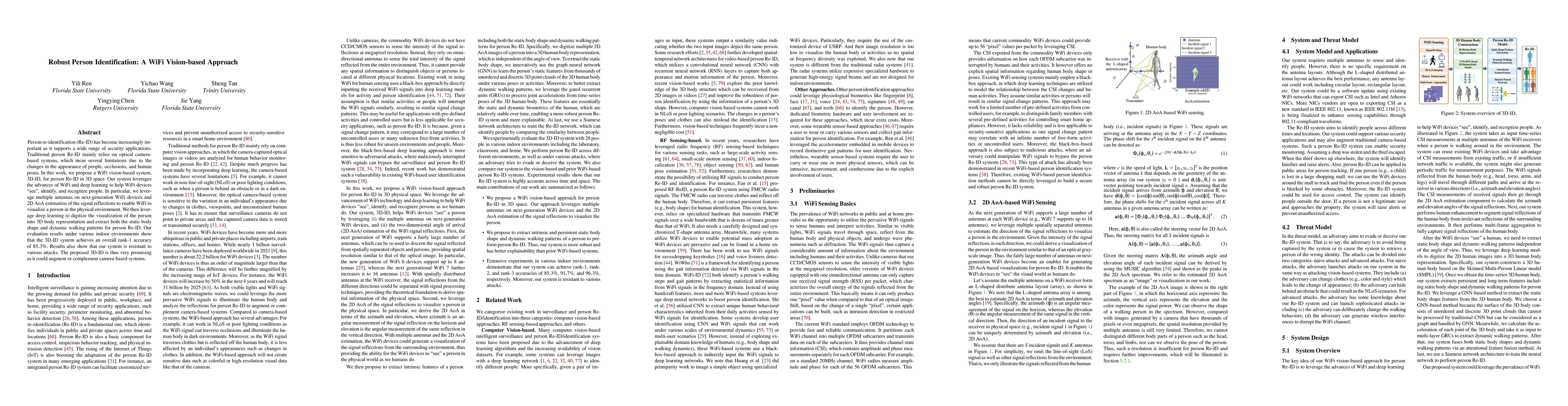 Thumbnail for Robust Person Identification: A WiFi Vision-based Approach