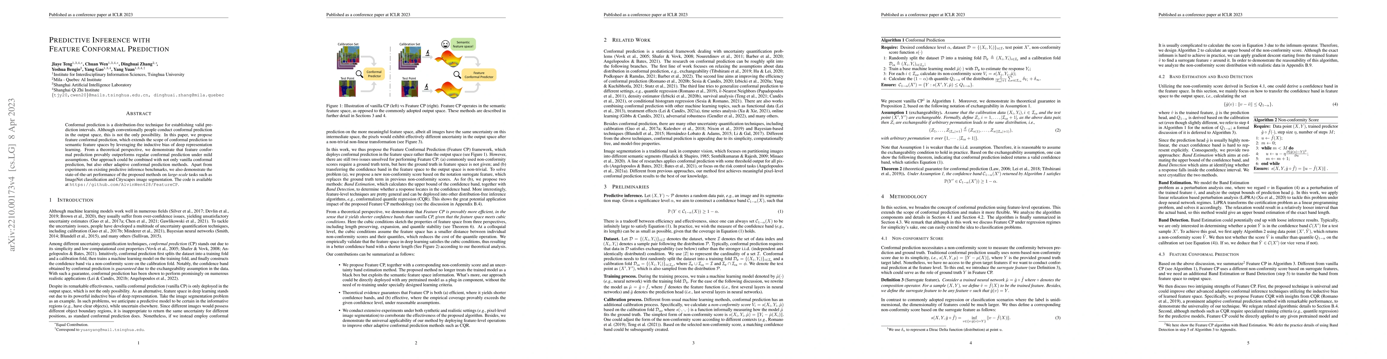 Thumbnail for Predictive Inference with Feature Conformal Prediction