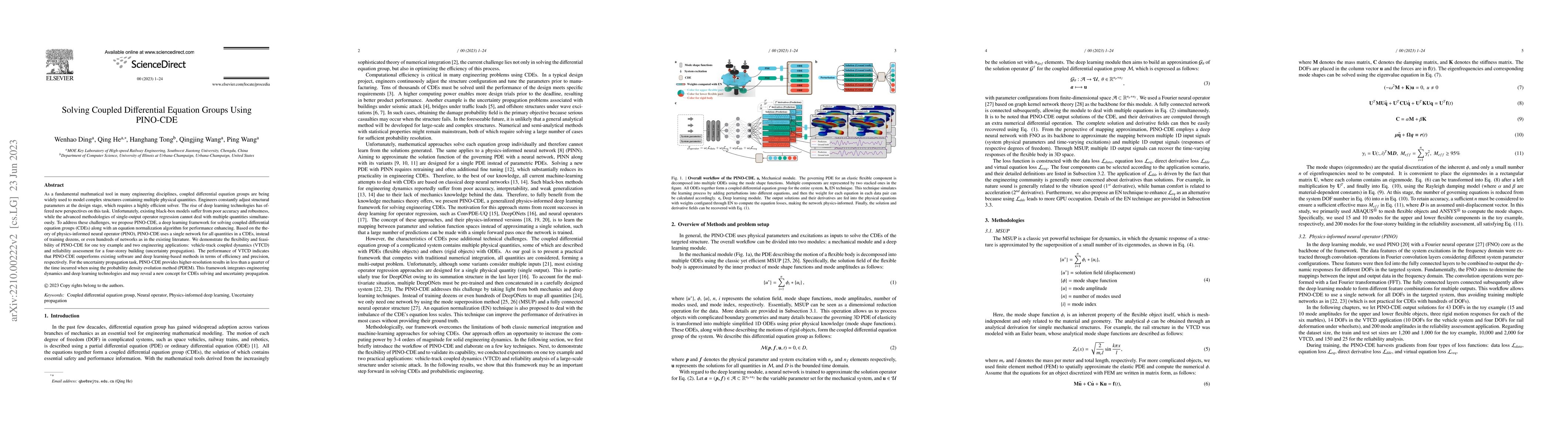 Thumbnail for Solving Coupled Differential Equation Groups Using PINO-CDE