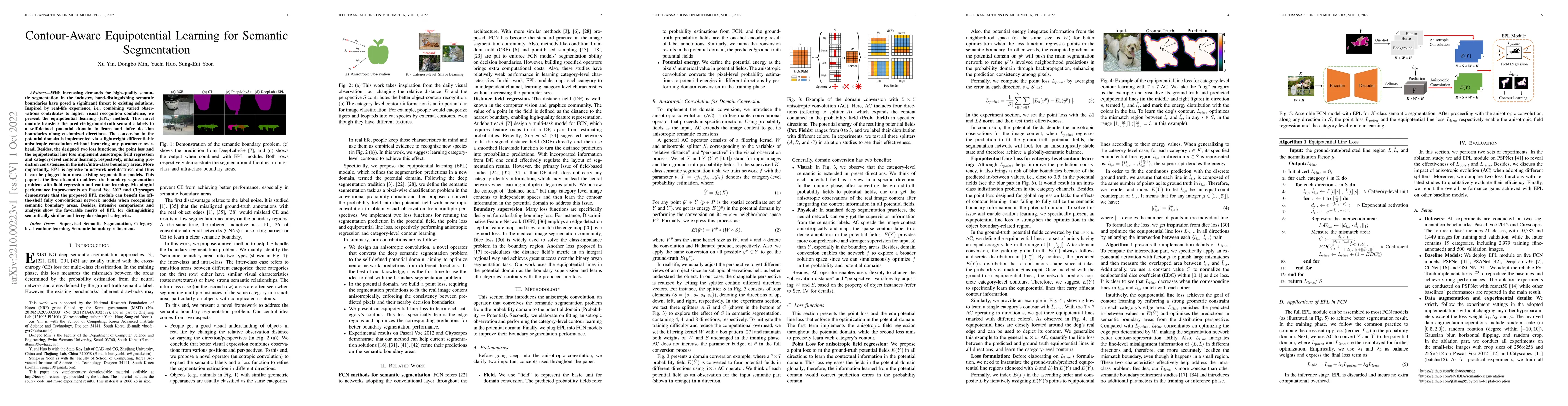 Thumbnail for Contour-Aware Equipotential Learning for Semantic Segmentation