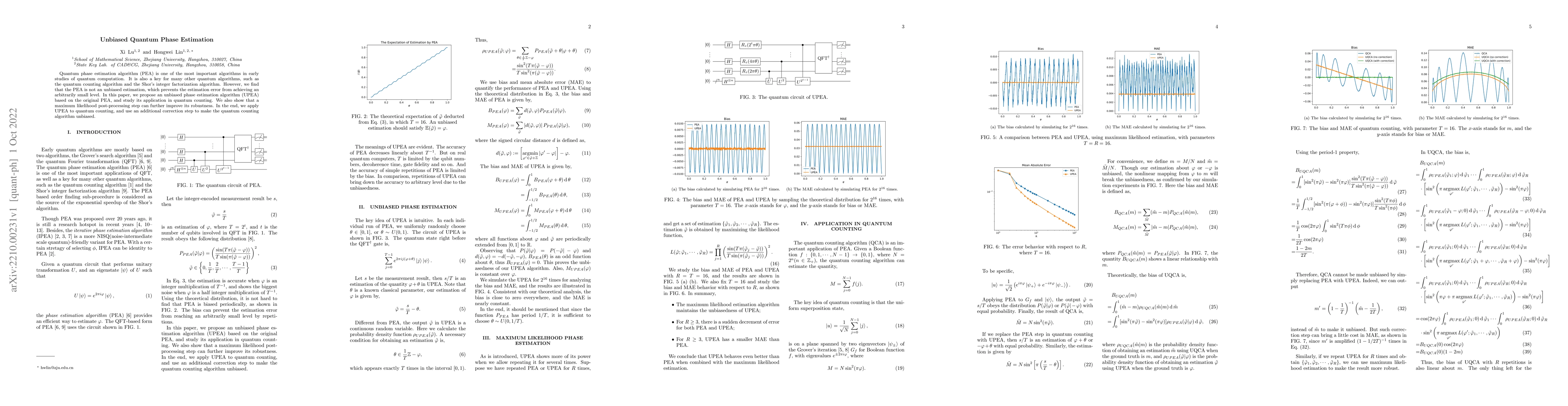 Thumbnail for Unbiased quantum phase estimation