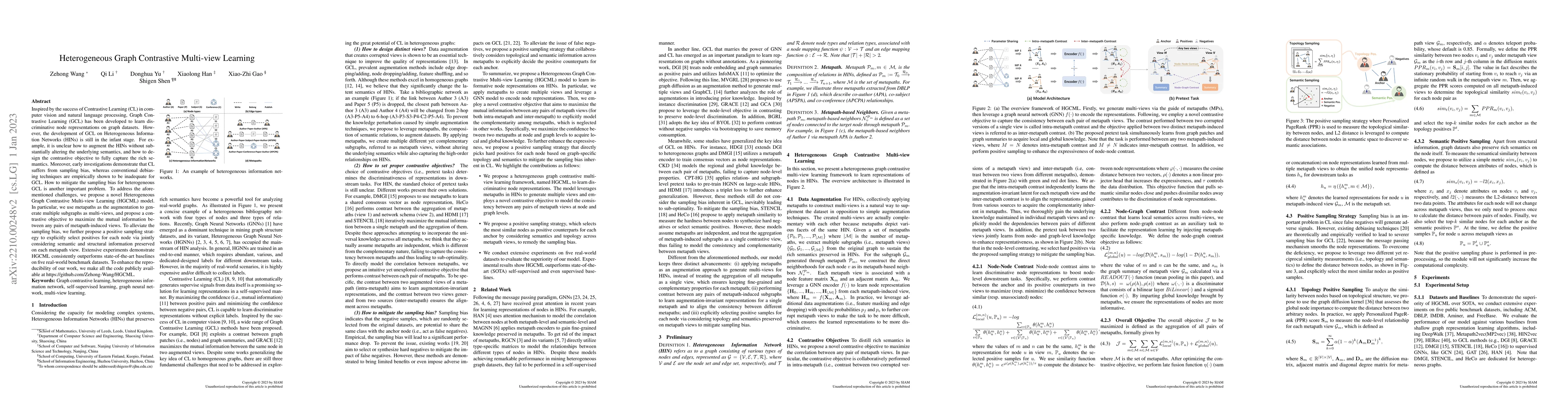 Thumbnail for Heterogeneous Graph Contrastive Multi-view Learning