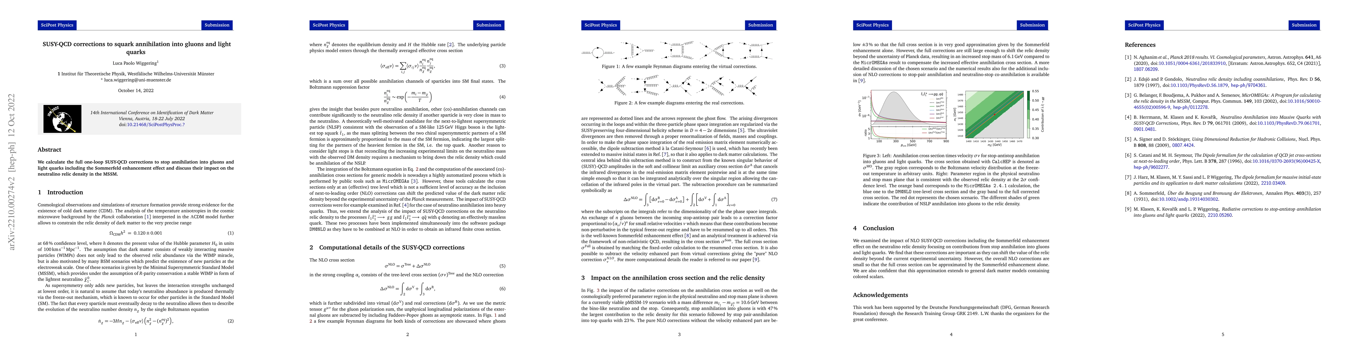 Thumbnail for SUSY-QCD corrections to squark annihilation into gluons and light quarks