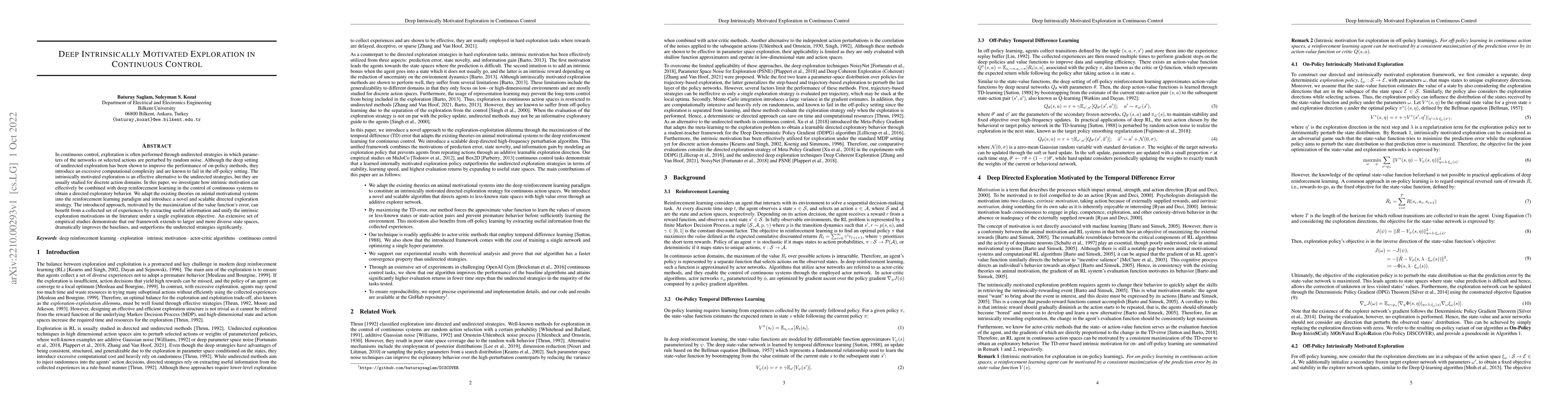 Thumbnail for Deep Intrinsically Motivated Exploration in Continuous Control