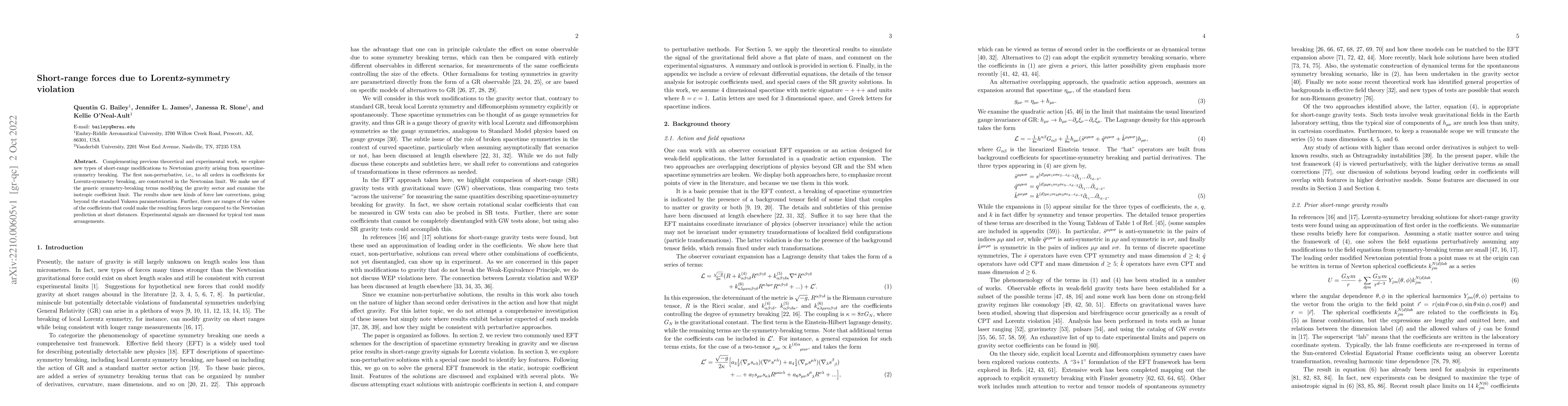 Thumbnail for Short-range forces due to Lorentz-symmetry violation
