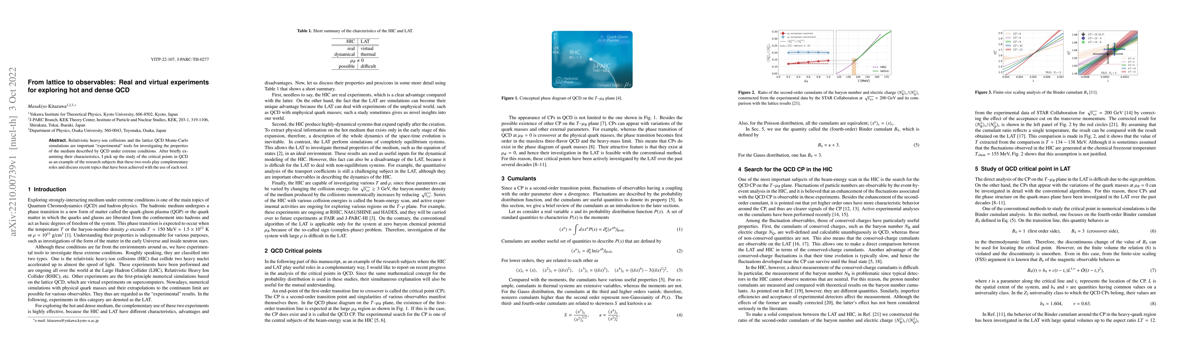 Thumbnail for From lattice to observables: Real and virtual experiments for exploring
  hot and dense QCD