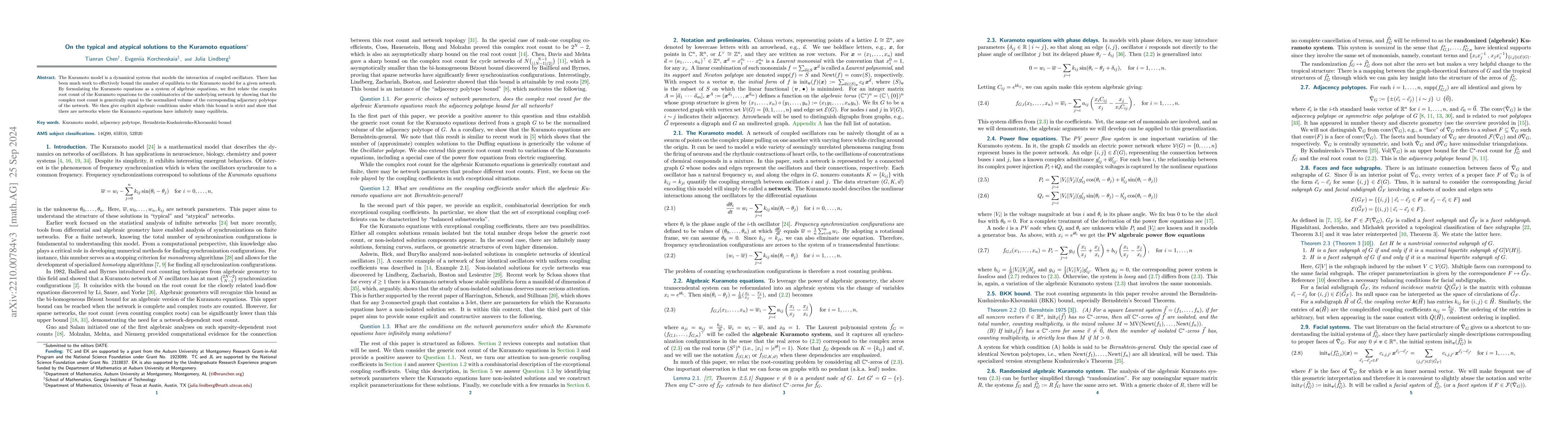 Thumbnail for On the typical and atypical solutions to the Kuramoto equations