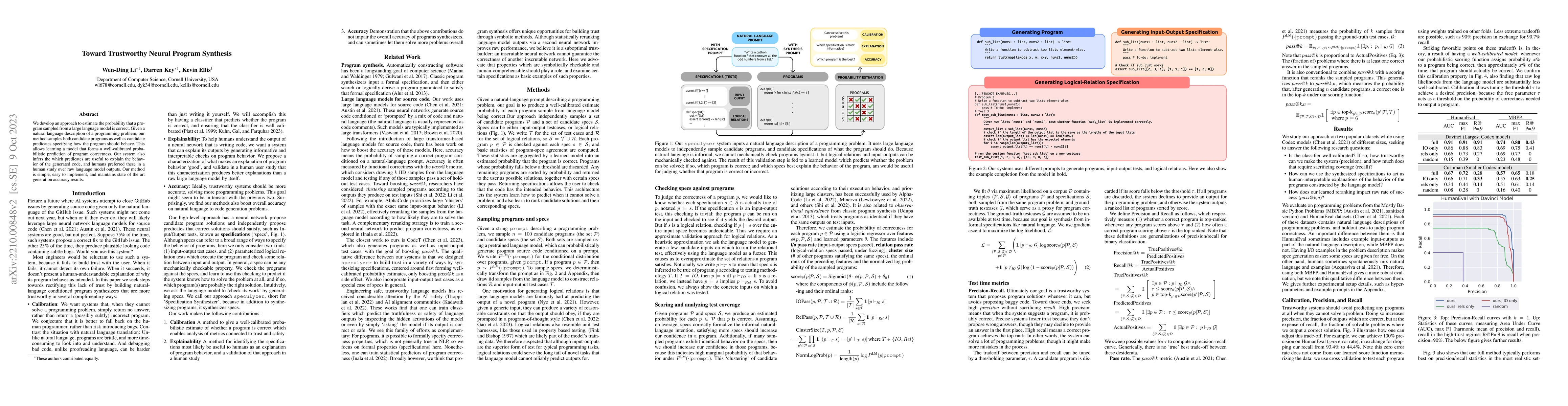 Thumbnail for Toward Trustworthy Neural Program Synthesis