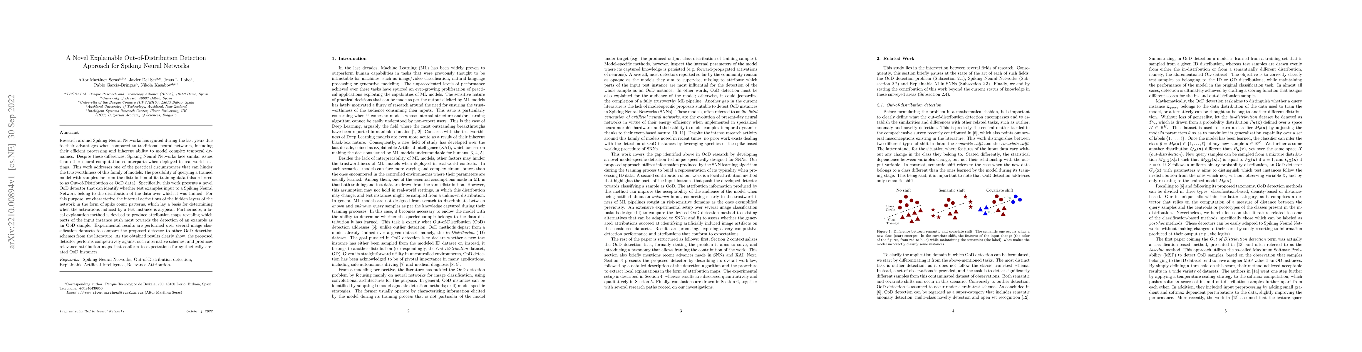 Thumbnail for A Novel Explainable Out-of-Distribution Detection Approach for Spiking
  Neural Networks