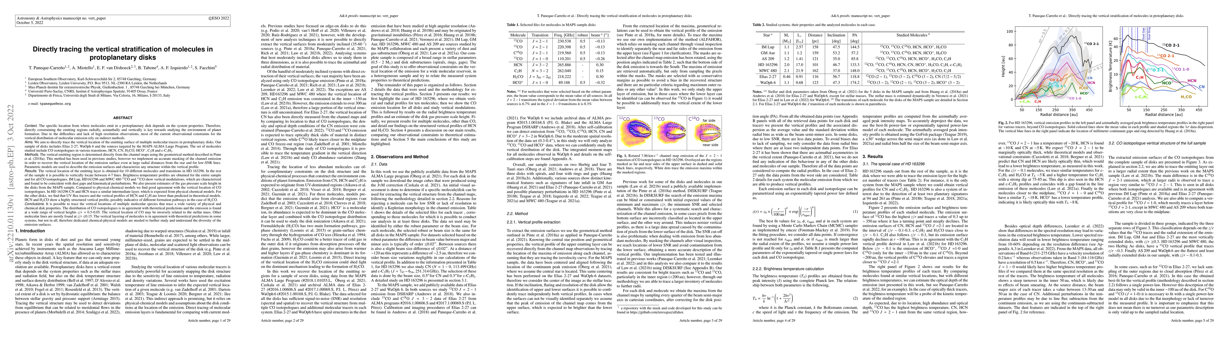 Thumbnail for Directly tracing the vertical stratification of molecules in
  protoplanetary disks