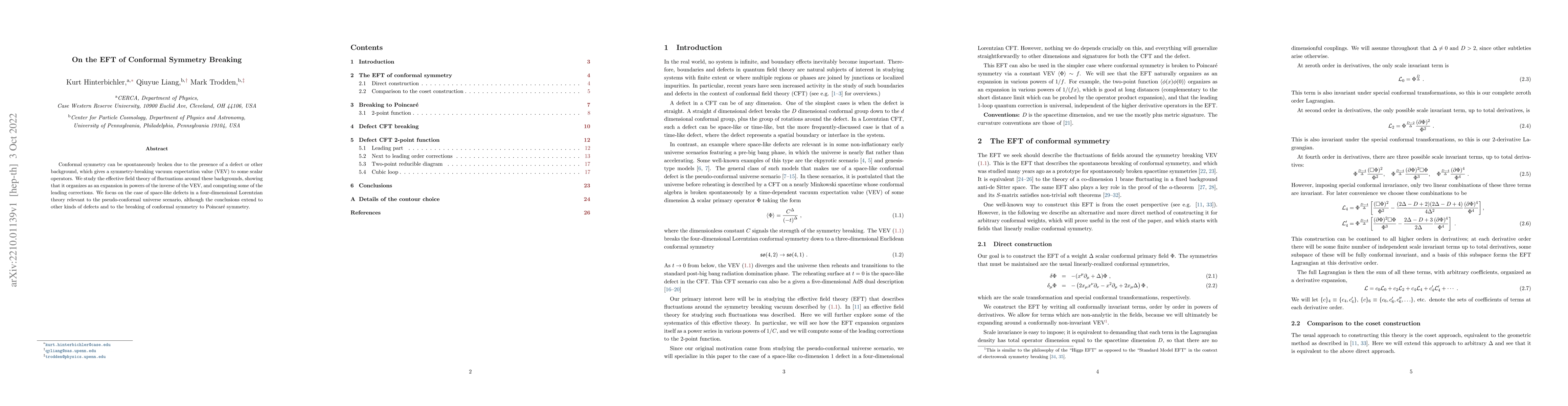 Thumbnail for On the EFT of Conformal Symmetry Breaking